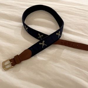 Boy’s lacrosse belt with leather trim. 28 Waist